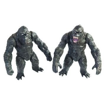 Concerned King Kong & Angry King Kong Figures - Set of 2